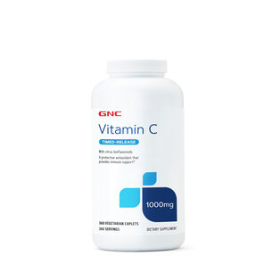 Vitamin C 1000 MG - 360 Vegetarian Caplets &#40;360 Servings&#41;  | GNC